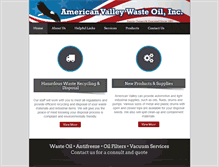 Tablet Screenshot of americanvalley.net